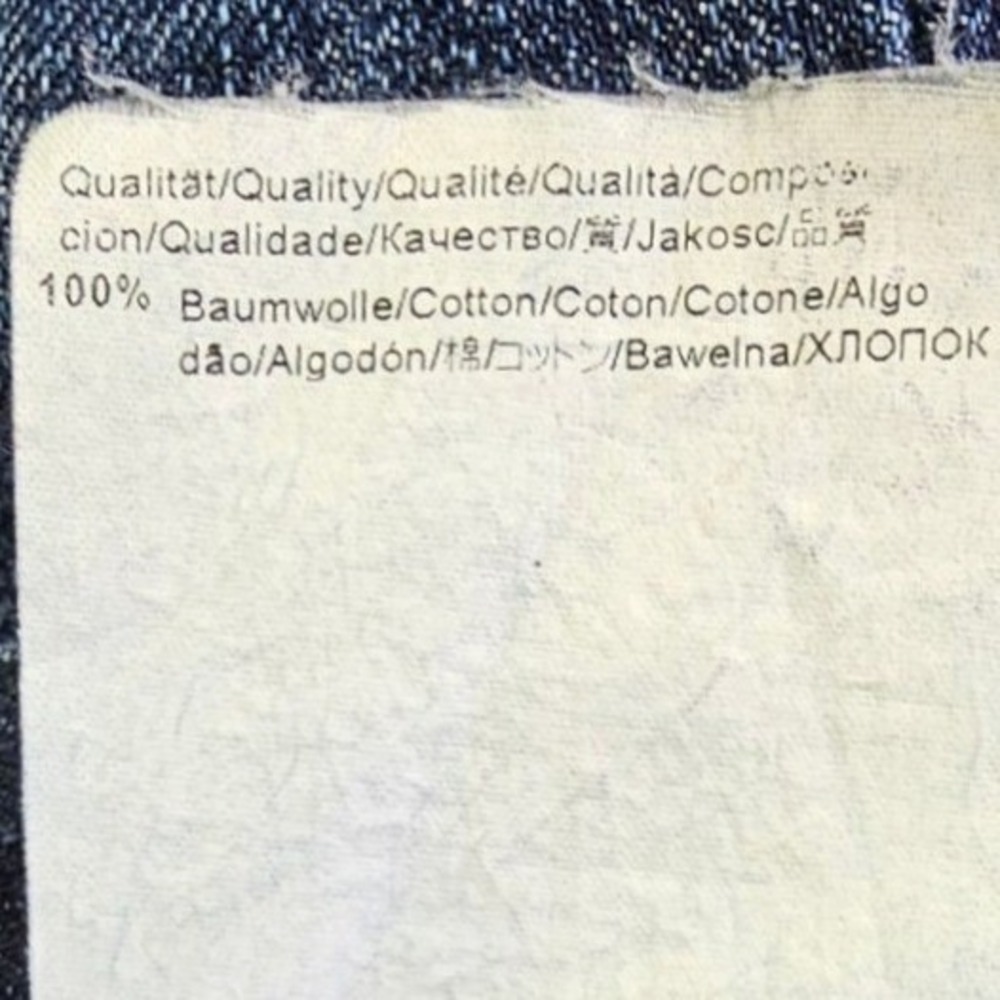 Hugo Boss Mens Dark Wash Straight Leg Distressed Denim Jeans 34x32 - Picture 14 of 16